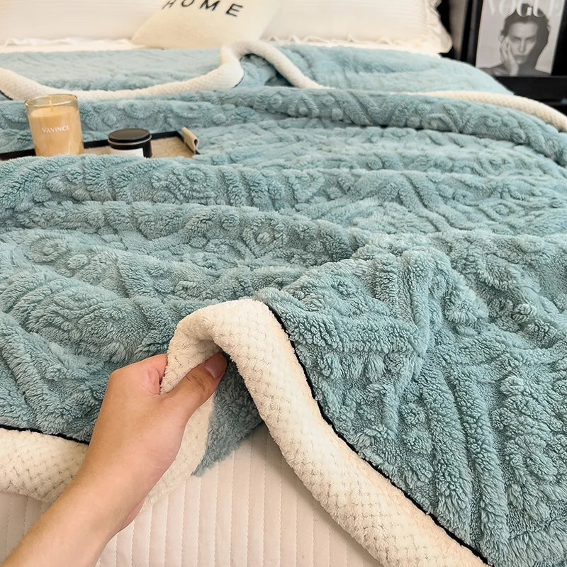 LambCozy | Silná zimní přikrývka z jehněčí vlny