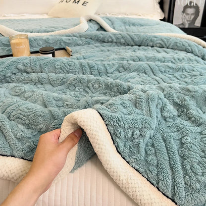 LambCozy | Silná zimní přikrývka z jehněčí vlny