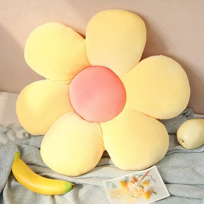 PetalSplash | Květinový plyšový polštářek