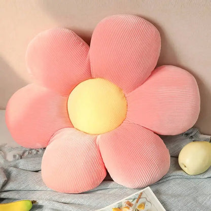 PetalSplash | Květinový plyšový polštářek