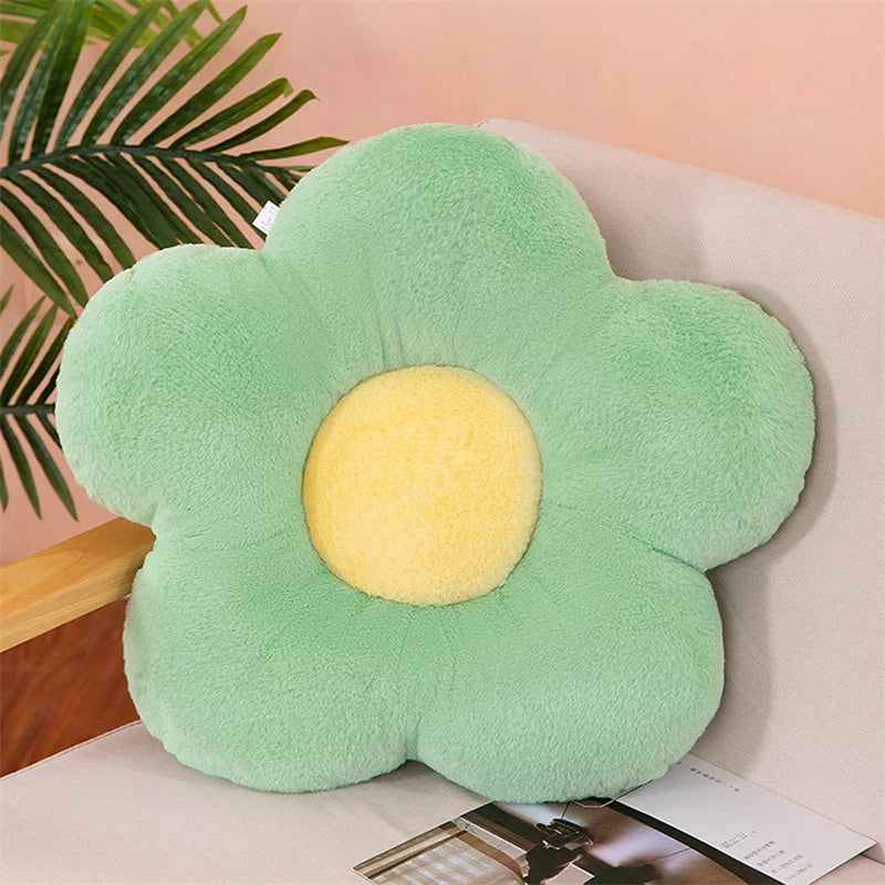 FlowerCloud | Plyšový dekorační polštářek