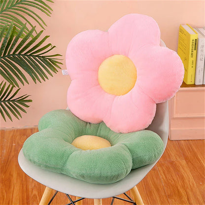 FlowerCloud | Plyšový dekorační polštářek