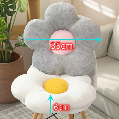 FlowerCloud | Plyšový dekorační polštářek