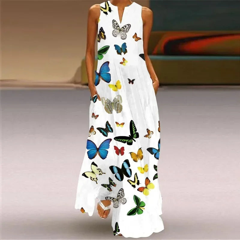 LB | MONICA ���� BLOSSOM IN THE STILL MAXI DRESS