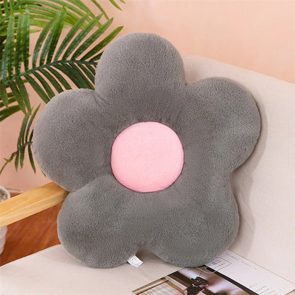 FlowerCloud | Plyšový dekorační polštářek