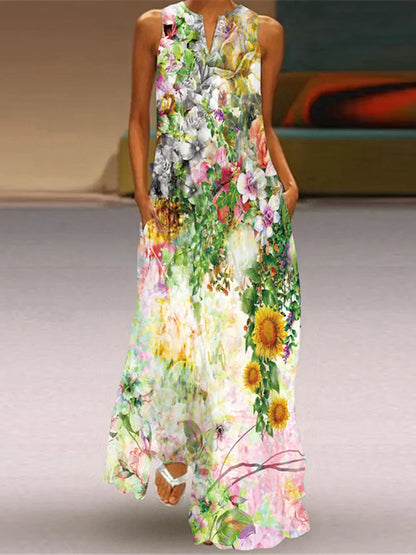 LB | MONICA ���� BLOSSOM IN THE STILL MAXI DRESS
