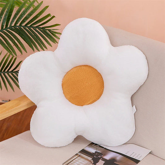 FlowerCloud | Plyšový dekorační polštářek