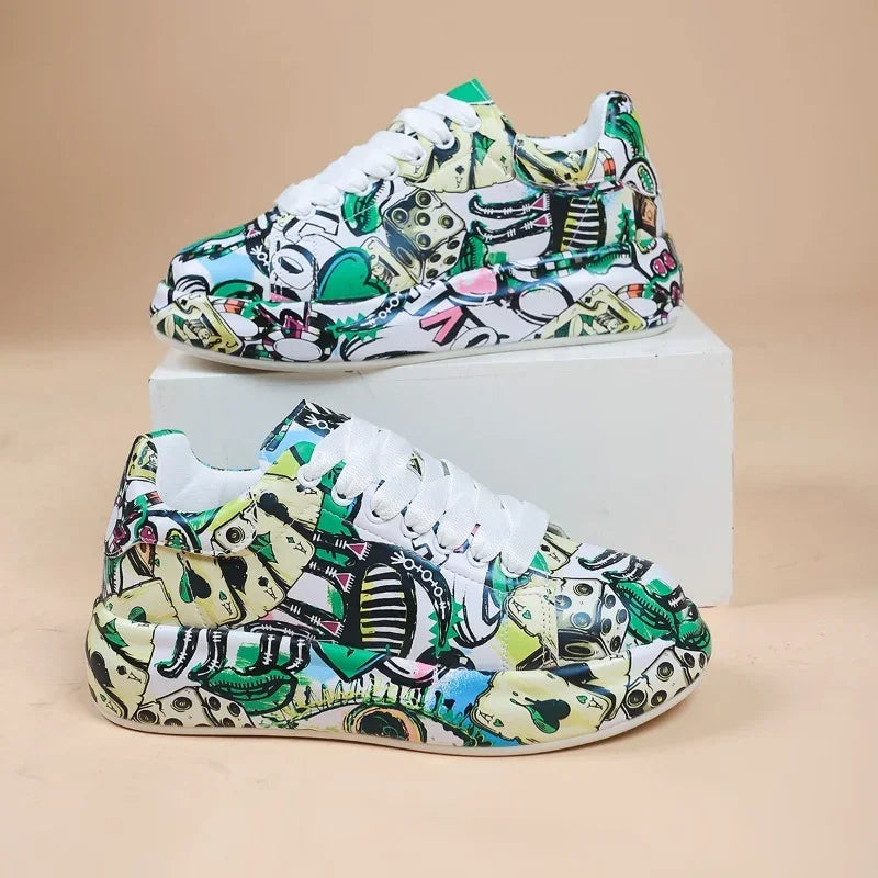 LB | Żywe buty treningowe w stylu graffiti