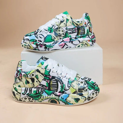 LB | Żywe buty treningowe w stylu graffiti