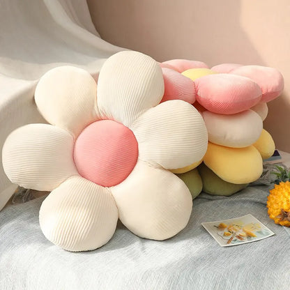 PetalSplash | Květinový plyšový polštářek
