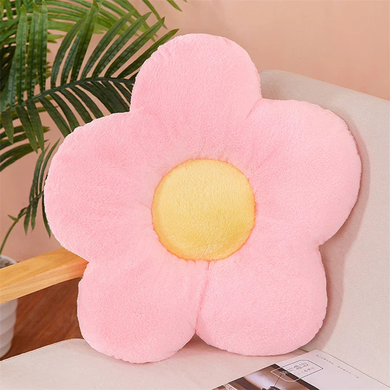 FlowerCloud | Plyšový dekorační polštářek