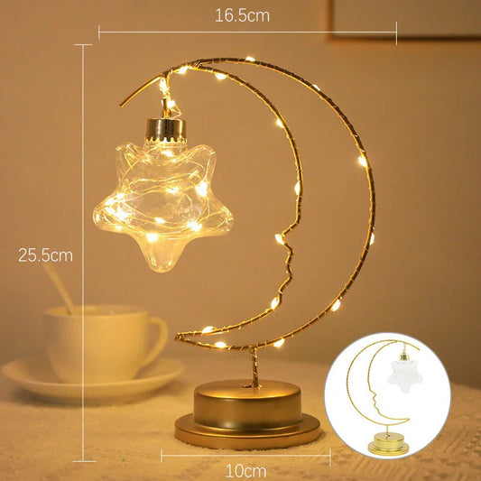 AstralGlow | Stolní lampa LED na noční stolek
