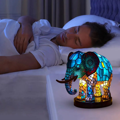 AnimalLustre | Zvířecí vitrážová lampa