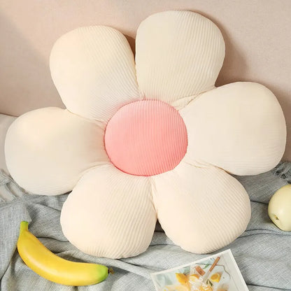 PetalSplash | Květinový plyšový polštářek