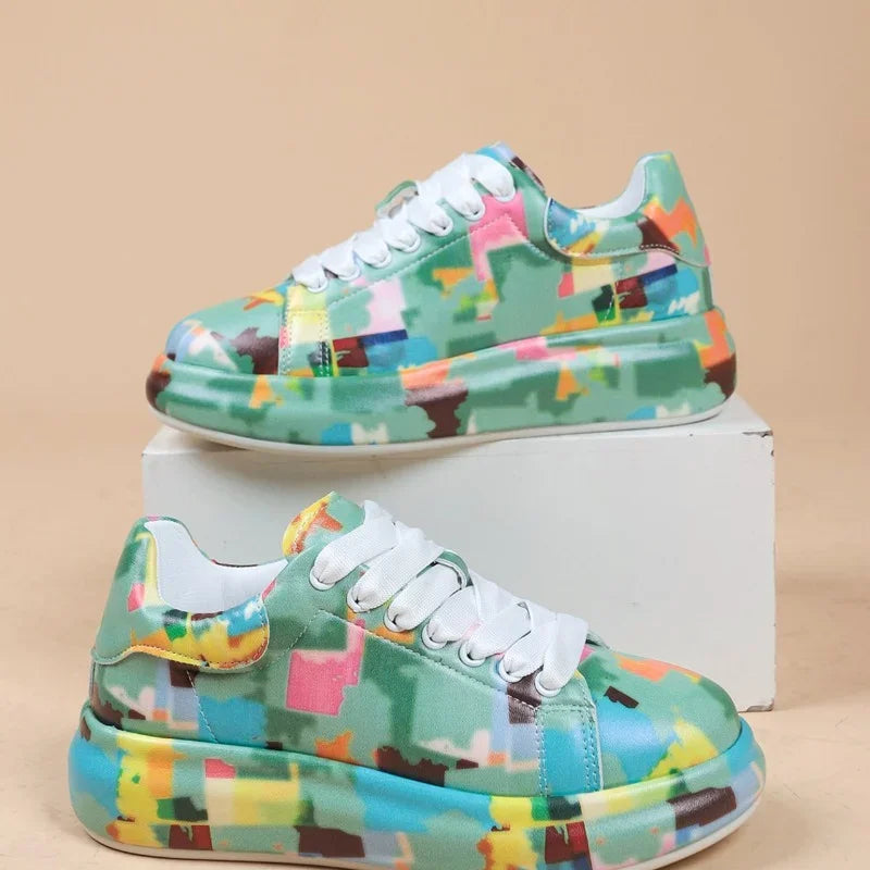 LB | Żywe buty treningowe w stylu graffiti