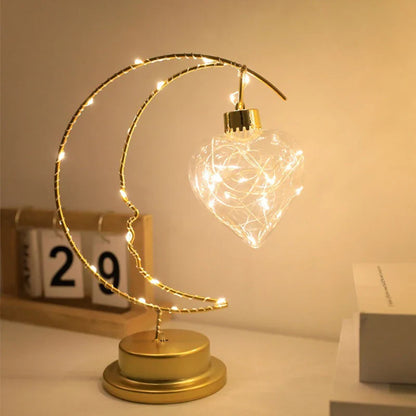AstralGlow | Stolní lampa LED na noční stolek