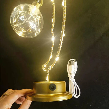 AstralGlow | Stolní lampa LED na noční stolek