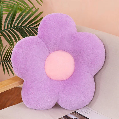 FlowerCloud | Plyšový dekorační polštářek