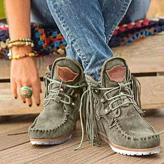 LB | Buty casual inspirowane stylem boho