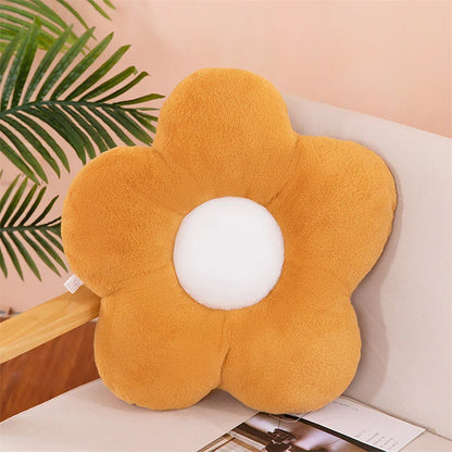 FlowerCloud | Plyšový dekorační polštářek