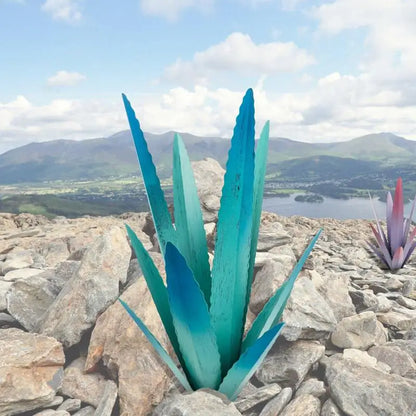 AgaveArt | Kovová socha rostliny Agave