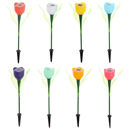 TulipBloom - Zářivé solární osvětlení tulipánů