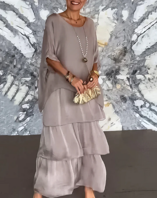 LB | NOA ���� ELEGANCKA SUKIENKA MAXI NA BRZUCH