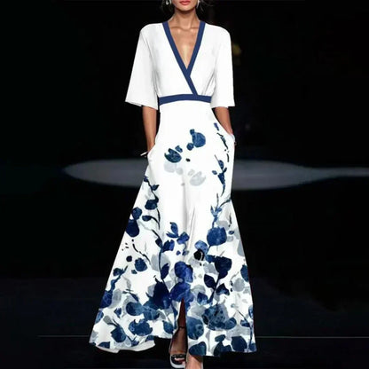 LB | Elegancka sukienka maxi
