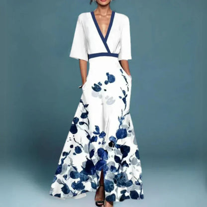 LB | Elegancka sukienka maxi