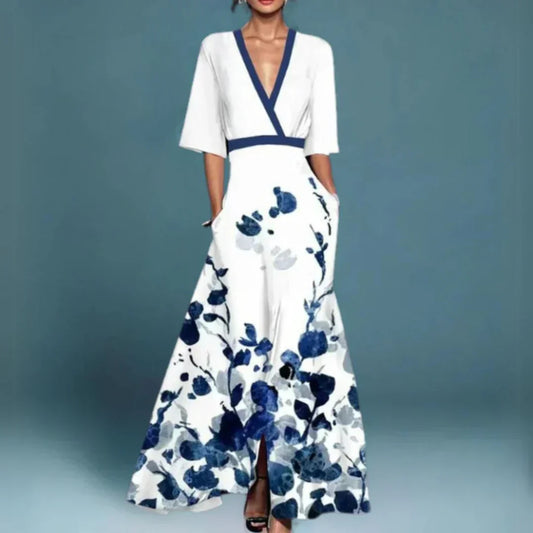 LB | Elegancka sukienka maxi