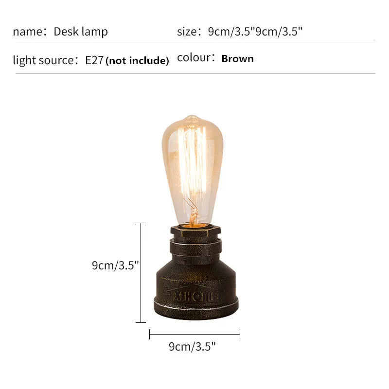 AquaCraft - Průmyslová lampa na vodovodní potrubí