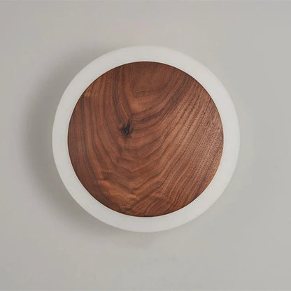 SolidWood - Ořechová lampa Aura