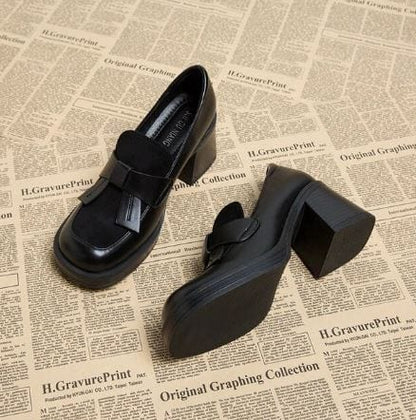 AS | - Buty z grubej skóry