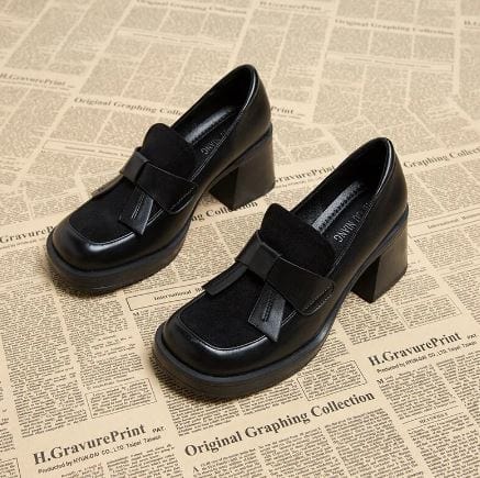 AS | - Buty z grubej skóry