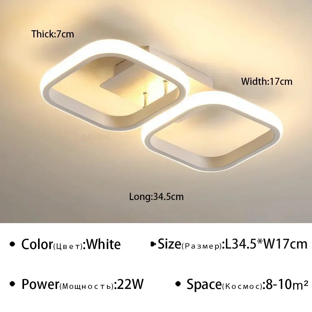 GlowRing - Prstenový lustr