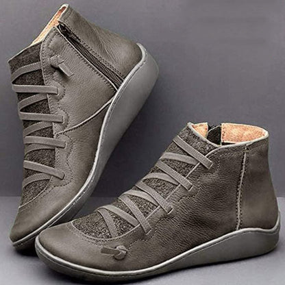 LB | Buty damskie Moda Skórzane botki do kostki