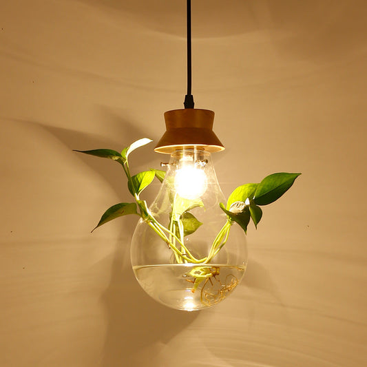 Gearbox Green - Moderní závěsná lampa na rostliny