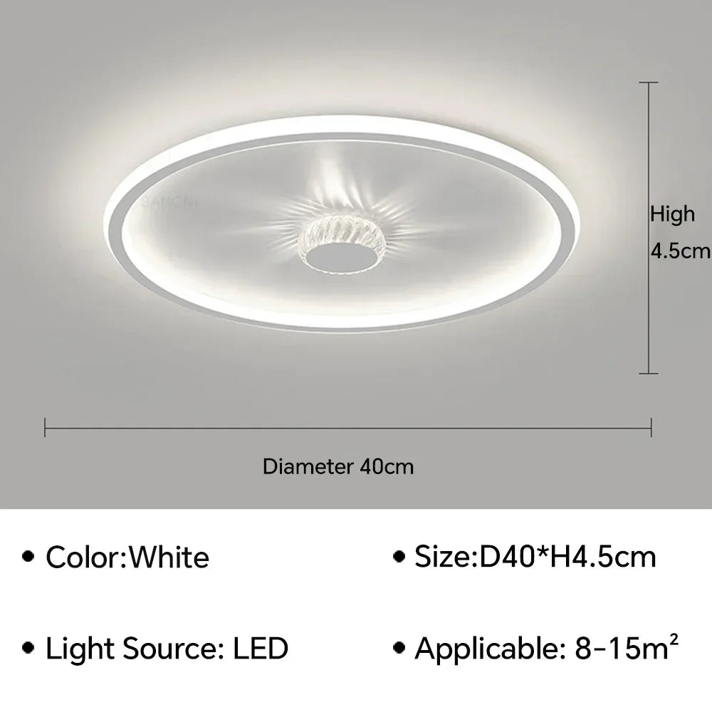 RadiantHalo - Moderní stropní svítidlo LED