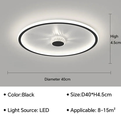 RadiantHalo - Moderní stropní svítidlo LED