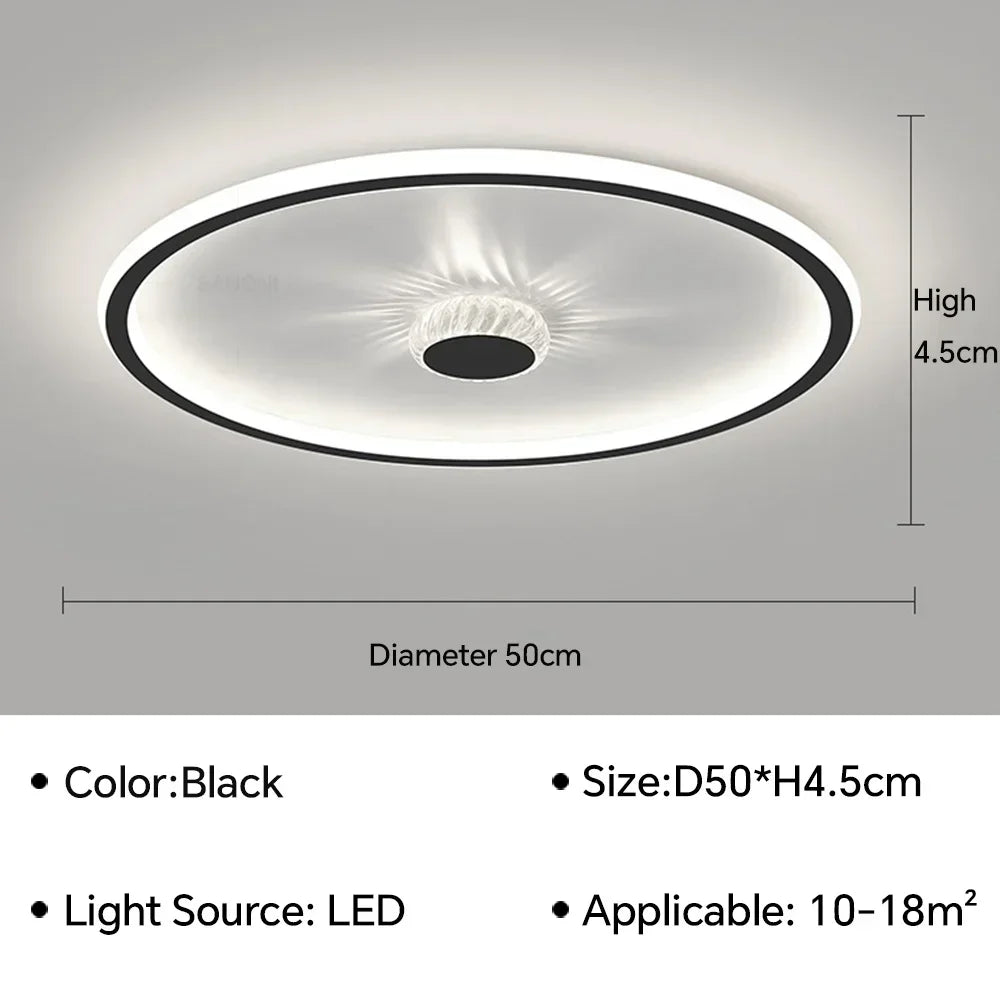 RadiantHalo - Moderní stropní svítidlo LED
