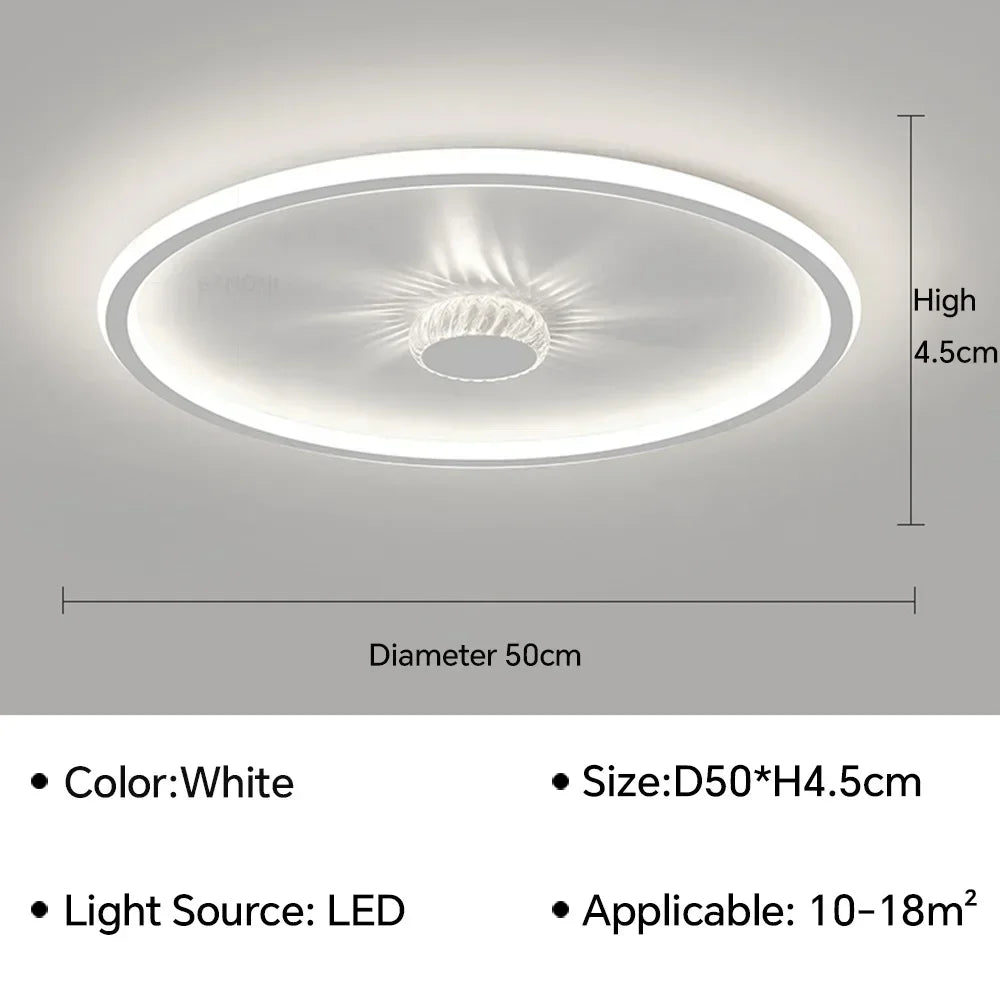 RadiantHalo - Moderní stropní svítidlo LED