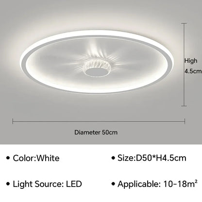 RadiantHalo - Moderní stropní svítidlo LED