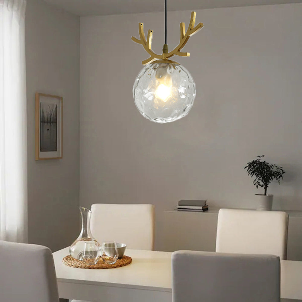 VintageVimana - Skleněný lustr Flair