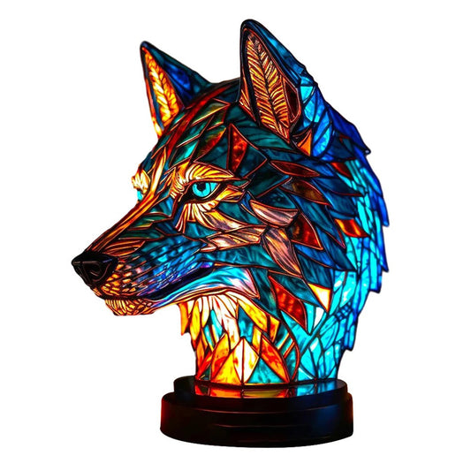 AnimalLustre | Zvířecí vitrážová lampa