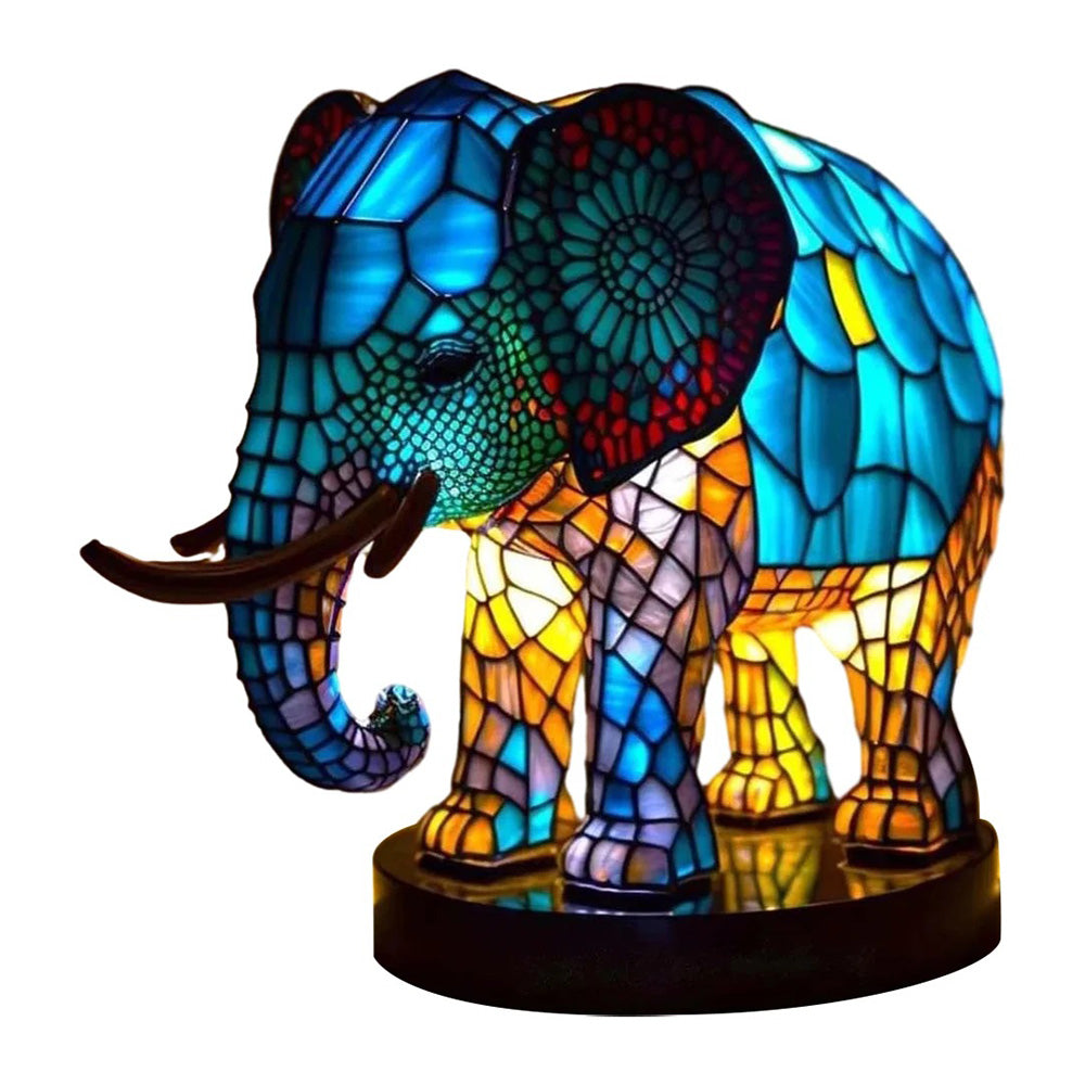 AnimalLustre | Zvířecí vitrážová lampa