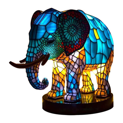 AnimalLustre | Zvířecí vitrážová lampa