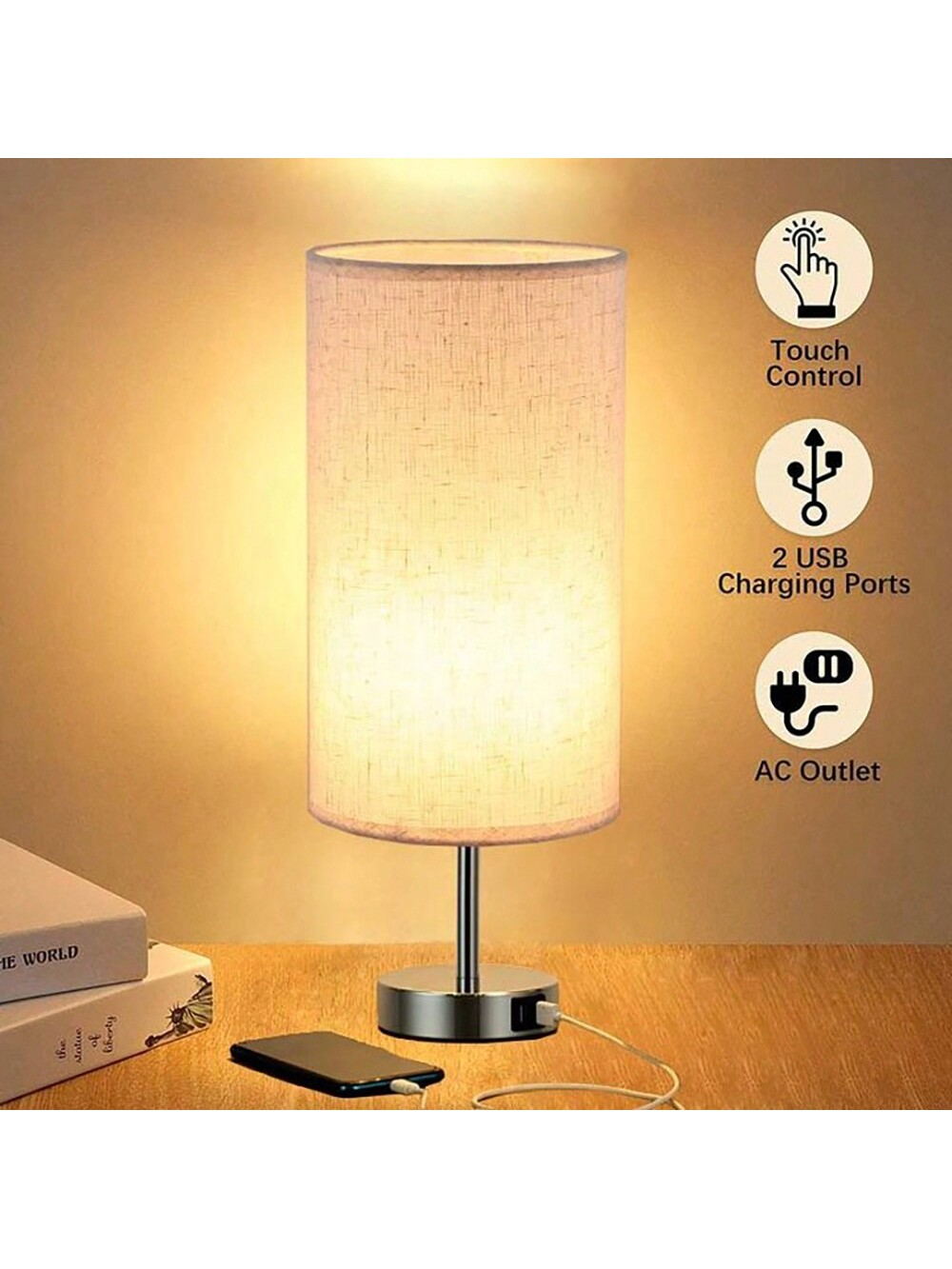 NordicLoom | Stolní lampa Nordic Fabric