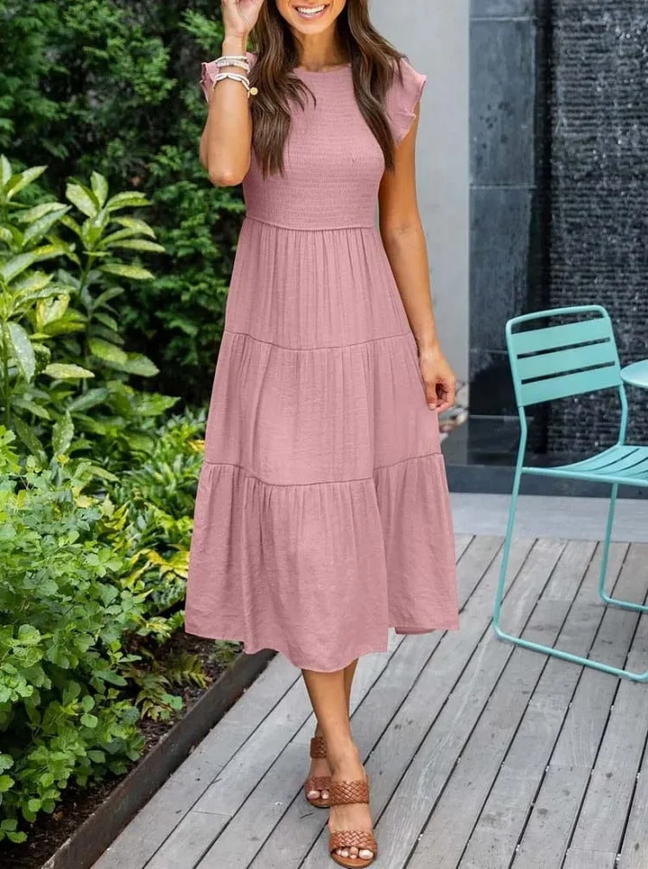 LB | Letnia sukienka maxi