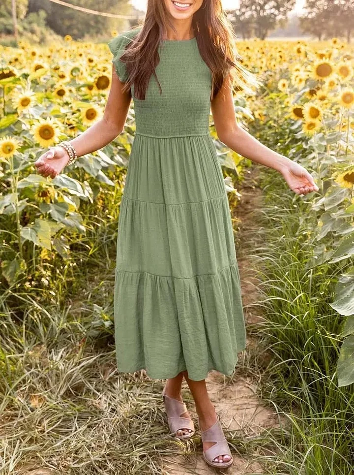 LB | Letnia sukienka maxi