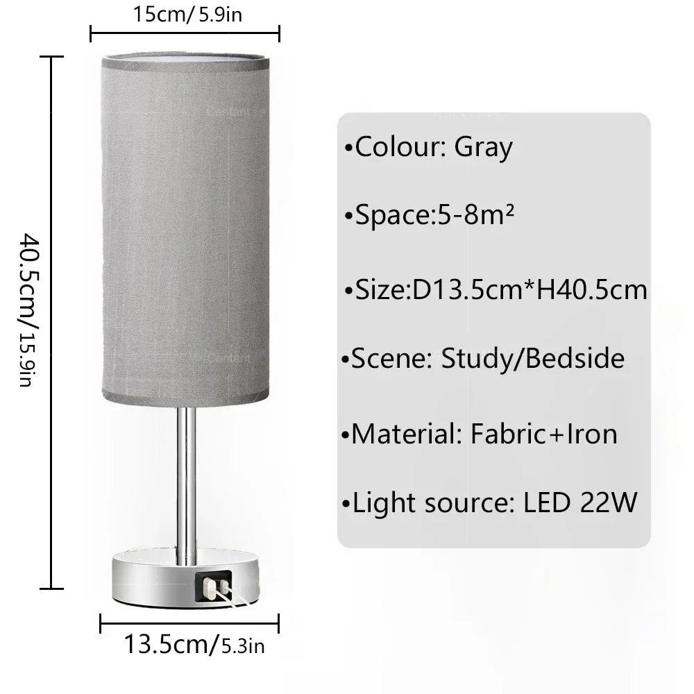 NordicLoom | Stolní lampa Nordic Fabric